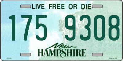 NH license plate 1759308