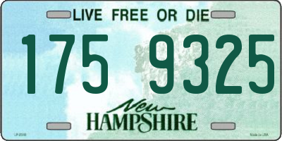 NH license plate 1759325