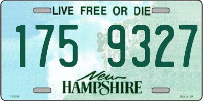 NH license plate 1759327