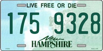 NH license plate 1759328