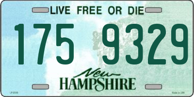 NH license plate 1759329