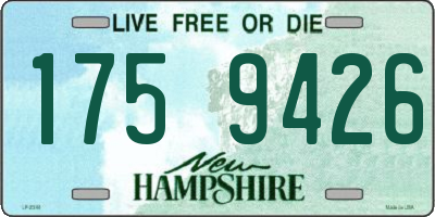 NH license plate 1759426