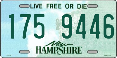 NH license plate 1759446