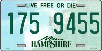 NH license plate 1759455