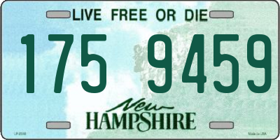 NH license plate 1759459