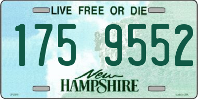 NH license plate 1759552