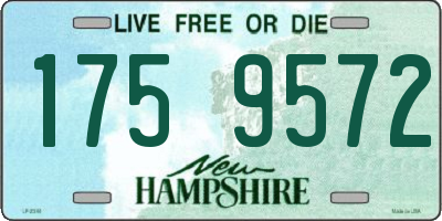 NH license plate 1759572