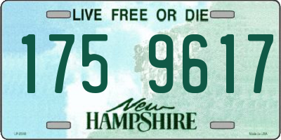 NH license plate 1759617