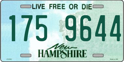 NH license plate 1759644
