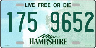 NH license plate 1759652