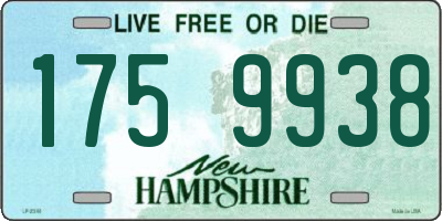 NH license plate 1759938