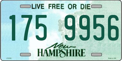 NH license plate 1759956