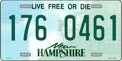 NH license plate 1760461