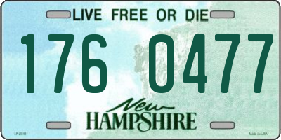 NH license plate 1760477