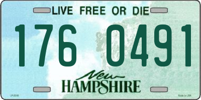 NH license plate 1760491