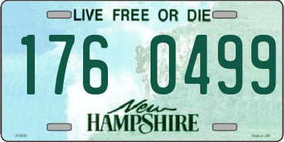 NH license plate 1760499