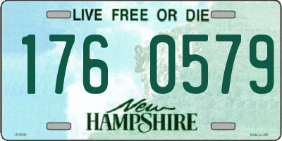 NH license plate 1760579