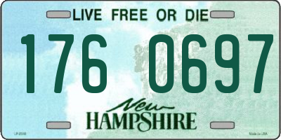 NH license plate 1760697
