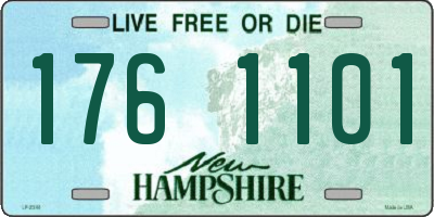 NH license plate 1761101