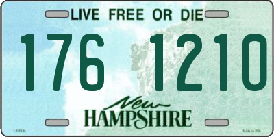 NH license plate 1761210