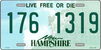 NH license plate 1761319