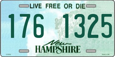NH license plate 1761325
