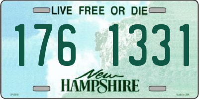 NH license plate 1761331