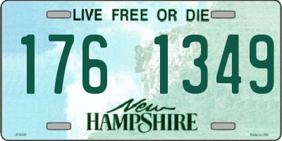 NH license plate 1761349