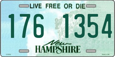 NH license plate 1761354