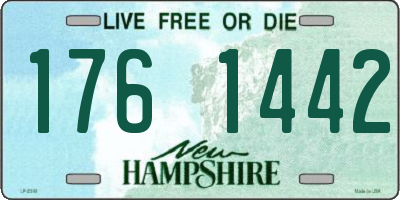 NH license plate 1761442