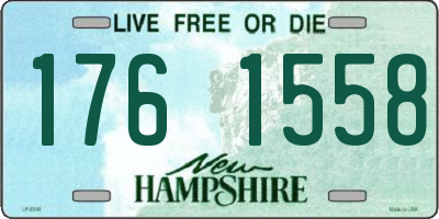 NH license plate 1761558