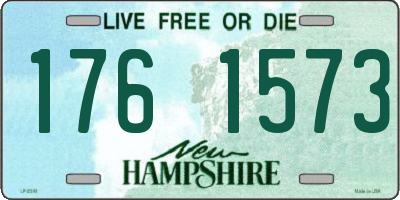 NH license plate 1761573
