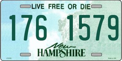 NH license plate 1761579