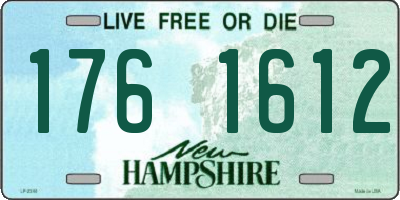NH license plate 1761612