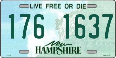 NH license plate 1761637