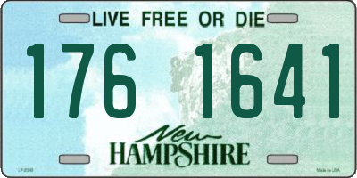 NH license plate 1761641