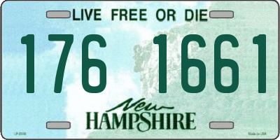 NH license plate 1761661