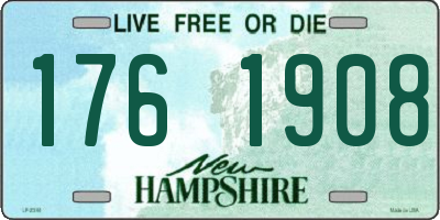 NH license plate 1761908