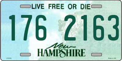 NH license plate 1762163