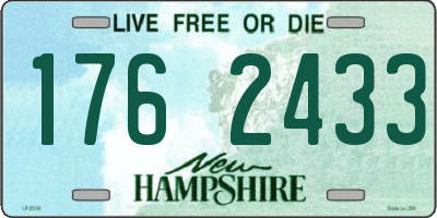 NH license plate 1762433