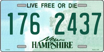 NH license plate 1762437