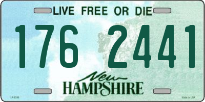 NH license plate 1762441