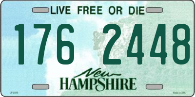 NH license plate 1762448