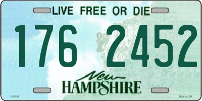 NH license plate 1762452