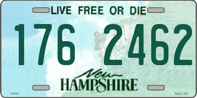 NH license plate 1762462