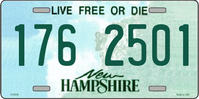 NH license plate 1762501