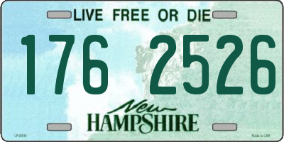NH license plate 1762526