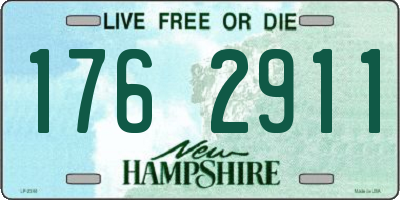 NH license plate 1762911