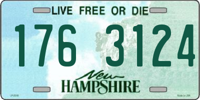 NH license plate 1763124