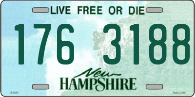 NH license plate 1763188